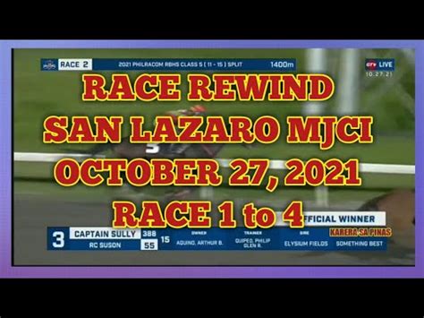 karera result|San Lazaro Live Racing .